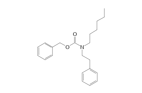 Carbonic acid, monoamide, N-(2-phenylethyl)-N-hexyl-, benzyl ester