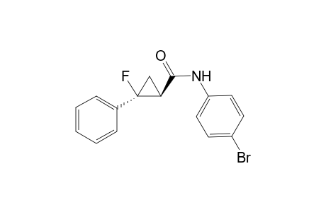2-Fluoro-2-phenylcyclopropanecarboxylic acid (4-bromophenyl)amide