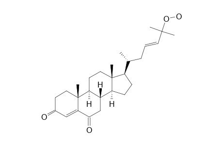 25-HYDROPEROXYCHOLESTA-4,23-(E)-DIENE-3,6-DIONE