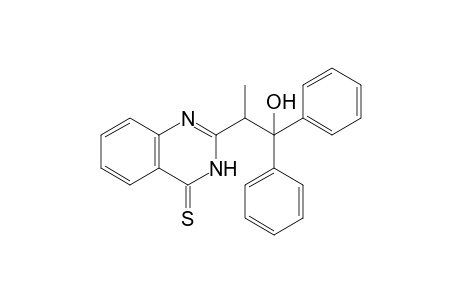 2-(2-Hydroxy-1-methyl-2,2-diphenylethyl)-3H-quinazoline-4-thione