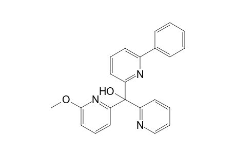 (6-Methoxypyridin-2-yl)(6-phenylpyridin-2-yl)pyridin-2-ylmethanol