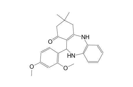 11-(2,4-dimethoxyphenyl)-3,3-dimethyl-2,3,4,5,10,11-hexahydro-1H-dibenzo[b,e][1,4]diazepin-1-one