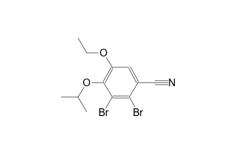 2,3-dibromo-5-ethoxy-4-isopropoxybenzonitrile