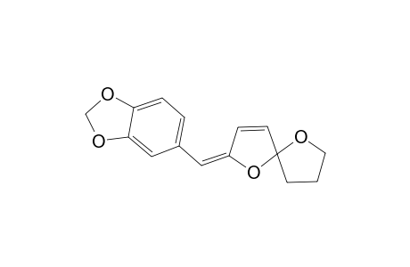 2-(3,4-Methylenedioxybenzylidene)-1,6-dioxaspiro[4.4]non-3-ene