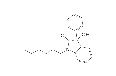 1-Hexyl-3-hydroxy-3-phenylindolin-2-one