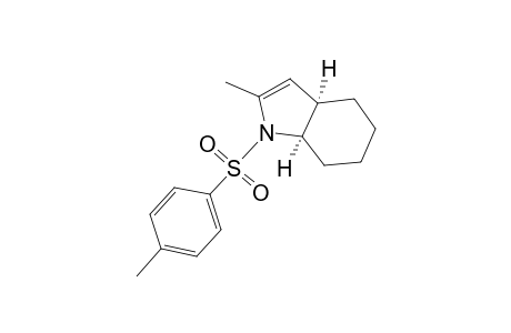 cis-3a,4,5,6,7,7a-Hexahydro-2-methyl-1-[(4-methylphenyl)sulfonyl]indole