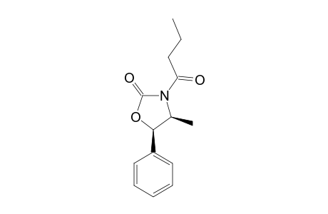 (4R,5S)-(+)-4-METHYL-3-(1'-OXOBUTYL)-5-PHENYLOXAZOLIDIN-2-ONE