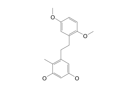 STILBOSTEMIN-T;3,5-DIHYDROXY-2',5'-DIMETHOXY-2-METHYL-BIBENZYL