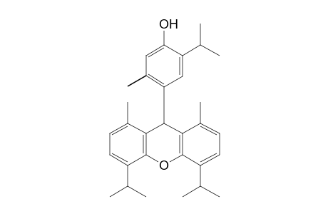 4-(4,5-diisopropyl-1,8-dimethylxanthen-9-yl)-6-isopropyl-m-cresol