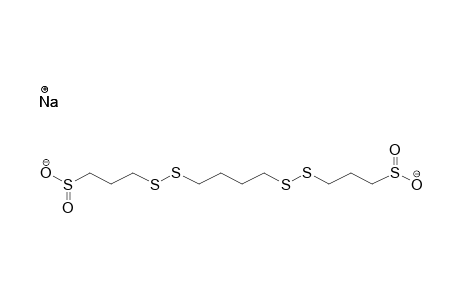 DISODIUM 1,4-TETRAMETHYLENEBIS(3'-DITHIOPROPANESULPHINATE)