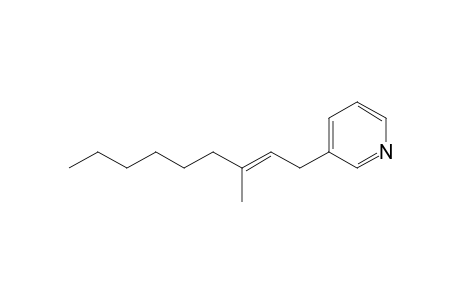 3-[(E)-3-methylnon-2-enyl]pyridine