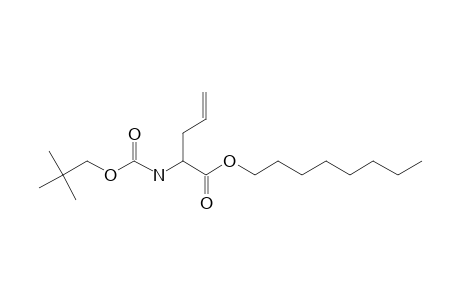 L-Allylglycine, N-neopentyloxycarbonyl-, octyl ester