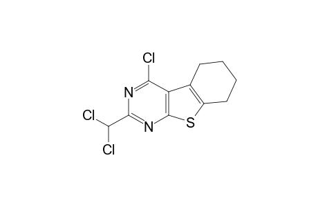 4-chloro-2-(dichloromethyl)-5,6,7,8-tetrahydrobenzo[b]thieno[2,3-d]pyrimidine