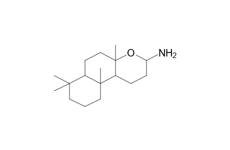 4a,7,7,10a-Tetramethyldodecahydrobenzo[f]chromen-3-ylamine