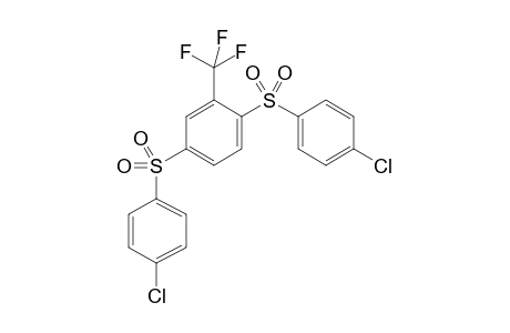 2,5-Bis(4-chlorobenzenesulfonyl)trifluoromethylbenzene