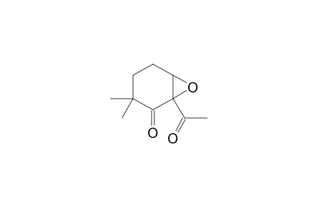 1-Acetyl-3,3-dimethyl-7-oxabicyclo[4.1.0]heptan-2-one