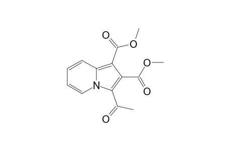 3-Acetylindolizine-1,2-dicarboxylic acid dimethyl ester