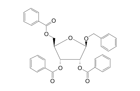 Benzyl .beta.-D-ribofuranoside tribenzoate