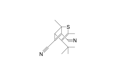 4-(1,1-Dimethylethyl)-1,3-dimethyl-2-thiabicyclo-[3.2.0]-hepta-3,6-diene-6,7-dicarbonitrile