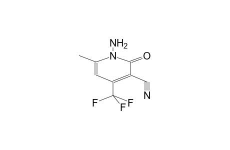 1,2-DIHYDRO-1-AMINO-4-TRIFLUOROMETHYL-6-METHYL-2-OXOPYRIDINE-3-CARBONITRILE