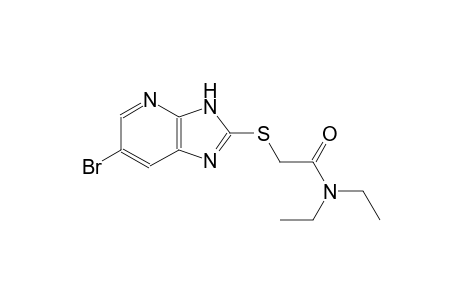 2-[(6-bromo-3H-imidazo[4,5-b]pyridin-2-yl)sulfanyl]-N,N-diethylacetamide