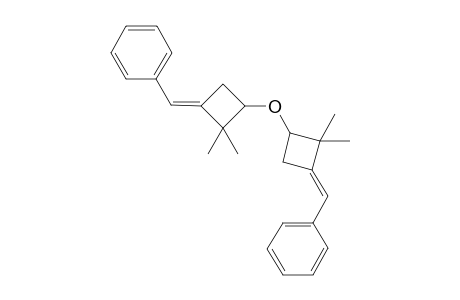Bis[2,2-Dimethyl-3-benzylidenecyclotetran-1-yl]ether