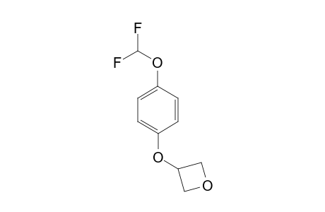 3-[4-(difluoromethoxy)phenoxy]oxetane