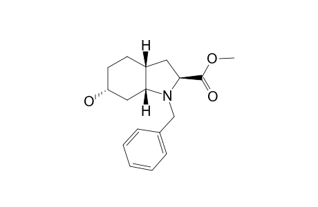 METHYL-(2S,3AR,6R,7AR)-1-BENZYL-6-HYDROXYOCTAHYDROINDOLE-2-CARBOXYLATE