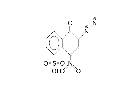 4-Nitro-1,2-naphthoquinone-5-sulfonic acid, 2-diazide