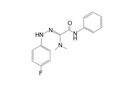 (Z)-2-Dimethylamino-N-(phenyl)-2-[(4-fluorophenyl)hydrazono]acetamide