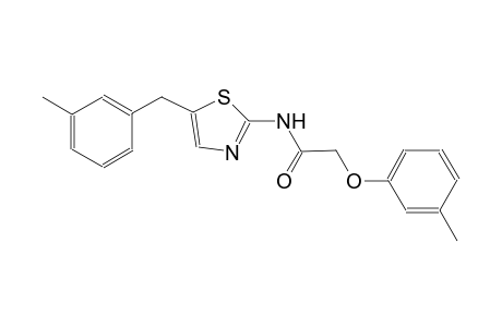 acetamide, 2-(3-methylphenoxy)-N-[5-[(3-methylphenyl)methyl]-2-thiazolyl]-