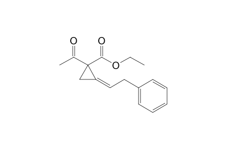 1-(Ethoxycarbonyl)-2-(2'-phenylethylidene)cyclopropyl Methyl Ketone