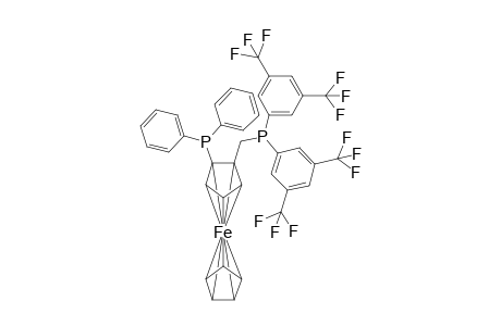 (Rp)-1-Bis[3,5-bis(trifluoromethyl)phenyl]phosphinomethyl-2-diphenylphosphinoferrocene