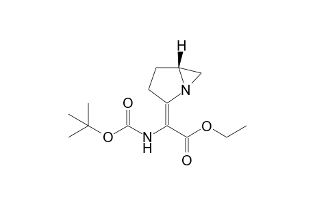 Ethyl 2-[(R)-1-Azabicyclo[3.1.0]hex-2-ylidene]-2-(tert-butoxycarbonylamino)acetate