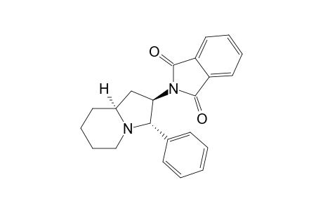 trans-(2R*,3S*)-2-Phtalimidoyl-3-phenyl-1,2,3,5,6,7,8,8a-octahydroindolizine