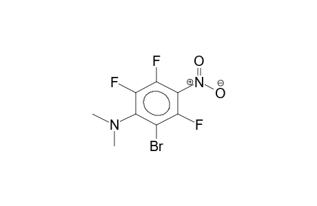 1-NITRO-4-DIMETHYLAMINO-5-BROMO-2,3,6-TRIFLUOROBENZENE
