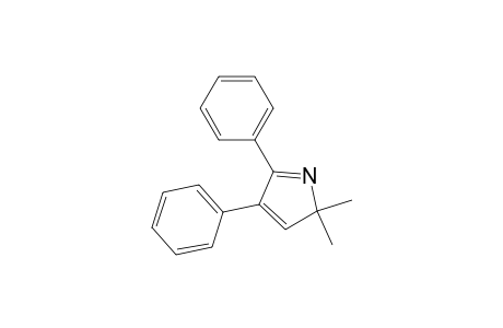 2H-Pyrrole, 2,2-dimethyl-4,5-diphenyl-