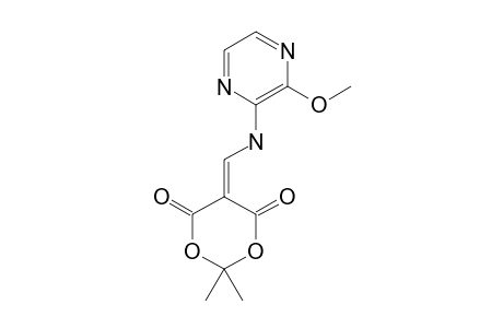 Isopropylidene N-(3-Methoxy-2-pyrazinyl)aminomethylenemalonate