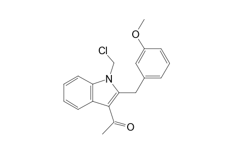 Ethanone, 1-[1-(chloromethyl)-2-[(3-methoxyphenyl)methyl]-1H-indol-3-yl]-
