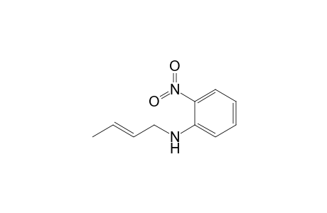 2-Nitro-N-(E-but-2-enyl)benzeneamine
