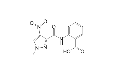 Benzoic acid, 2-(1-methyl-4-nitropyrazol-3-yl)carbonylamino-