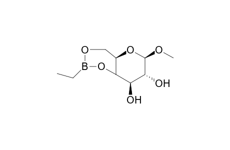 Methyl - 4,6-(ethylboranediyl)-.beta.-D-galactopyranose