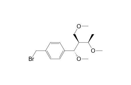 1-(Bromomethyl)-4-[(1S,2S,3R)-1',3'-dimethoxy-2'-(methoxymethyl)butyl]benzene