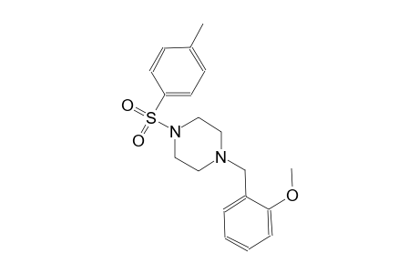 piperazine, 1-[(2-methoxyphenyl)methyl]-4-[(4-methylphenyl)sulfonyl]-