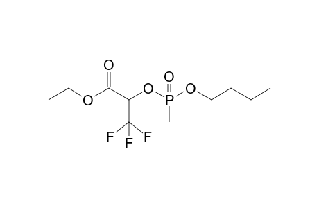 Ethyl 2-([butoxy(methyl)phosphoryl]oxy)-3,3,3-trifluoropropanoate
