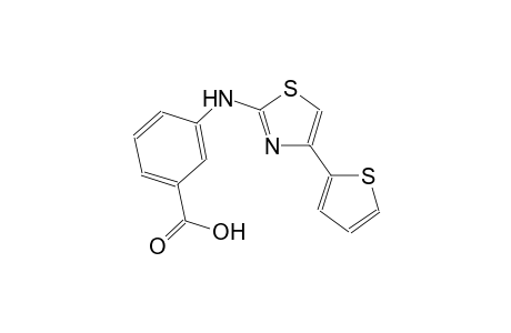 benzoic acid, 3-[[4-(2-thienyl)-2-thiazolyl]amino]-
