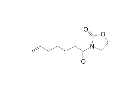 3-Hept-6-enoyloxazolidin-2-one