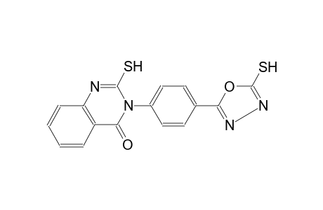 4(3H)-quinazolinone, 2-mercapto-3-[4-(5-mercapto-1,3,4-oxadiazol-2-yl)phenyl]-