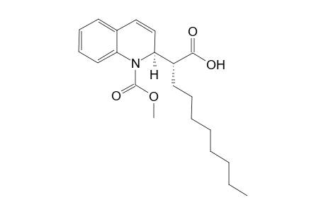 (S)-2-((R)-1-Carboxy-nonyl)-2H-quinoline-1-carboxylic acid methyl ester