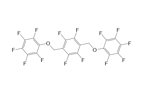 Benzene, 1,2,4,5-tetrafluoro-3,6-bis[(pentafluorophenoxy)methyl]-